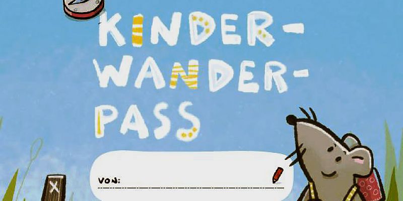 Zeichnung eines Kinder-Wanderpasses
