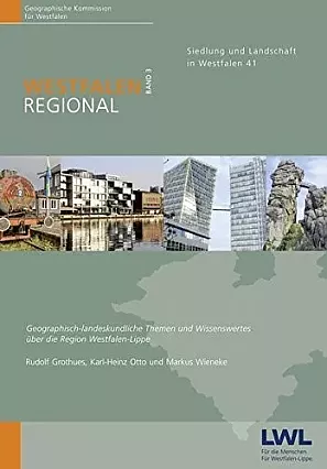 Titelblatt der Publikation mit Bilder verschiedener Gebäude